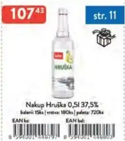 Qanto Nakup Hruška 37,5% nabídka