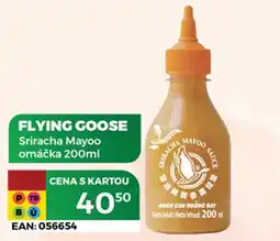 Tamda Foods FLYING GOOSE Sriracha Mayoo omáčka nabídka