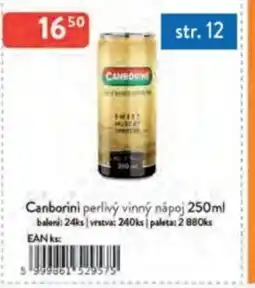Qanto Canborini perlivý vinný nápoj nabídka