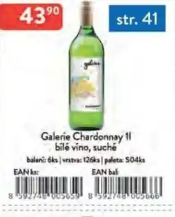 Qanto Galerie Chardonnay bilé vino, suché nabídka