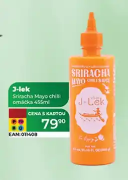 Tamda Foods J-lek Sriracha Mayo chilli omáčka nabídka