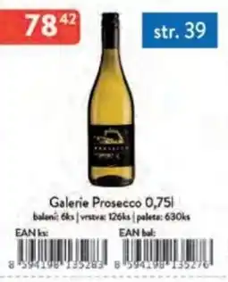 Qanto Galerie Prosecco nabídka