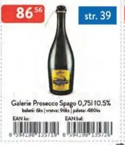 Qanto Galerie Prosecco Spago 10.5% nabídka