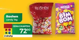 Tamda Foods Roshen candy nabídka