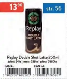 Qanto Replay Double Shot Latte nabídka