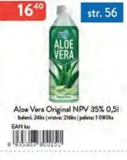 Qanto Aloe Vera Original NPV 35% nabídka