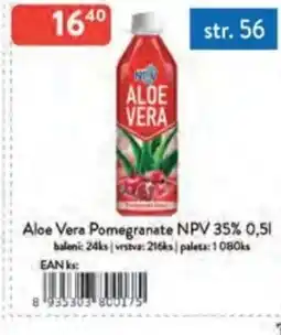 Qanto Aloe Vera Pomegranate NPV 35% nabídka