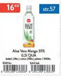 Qanto Aloe Vera Mango 35% QUA nabídka