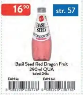 Qanto Basil Seed Red Dragon Fruit QUÁ nabídka