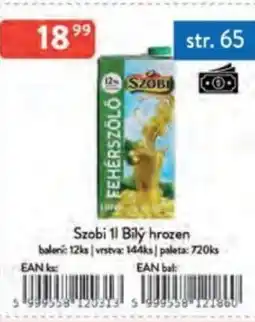 Qanto Szobi Bilý hrozen nabídka