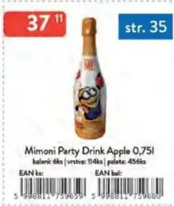 Qanto Mimoni Party Drink Apple nabídka