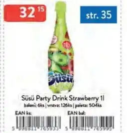 Qanto Süsü Party Drink Strawberry nabídka