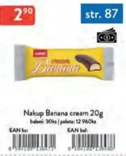Qanto Nakup Banana cream nabídka