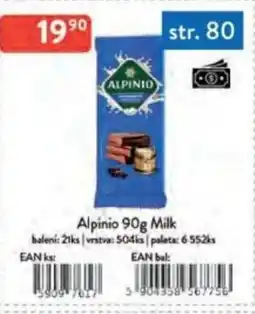 Qanto Alpinio Milk nabídka