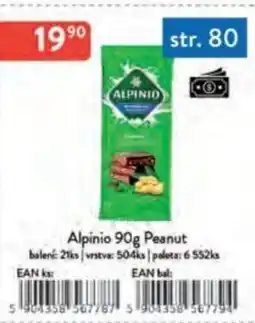 Qanto Alpinio Peanut nabídka