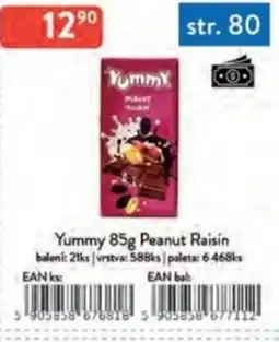 Qanto Yummy Peanut Raisin nabídka