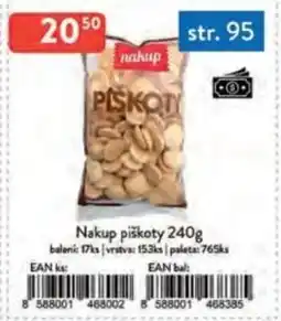 Qanto Nakup piškoty nabídka