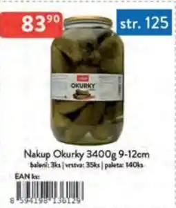 Qanto Nakup Okurky 9-12cm nabídka
