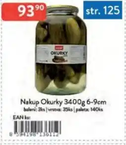 Qanto Nakup Okurky 6-9cm nabídka