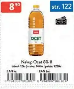 Qanto Nakup Ocet 8% nabídka