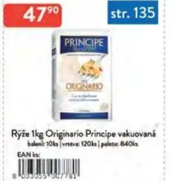 Qanto Ryže Originario Principe vakuovaná nabídka