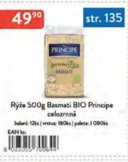 Qanto Rýže Basmati BIO Príncipe celozrnná nabídka