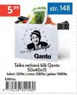 Qanto Taška netkaná bílá Qanto nabídka