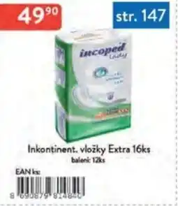 Qanto Inkontinent. vložky Extra nabídka