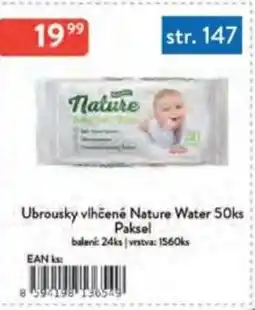 Qanto Ubrousky vlhčené Nature Water Paksel nabídka