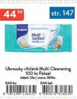 Qanto Ubrousky vlhčené Multi Cleananing Paksel nabídka