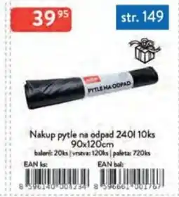 Qanto Nakup pytle na odpad 240l nabídka