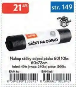 Qanto Nakup sáčky odpad påska 60l nabídka
