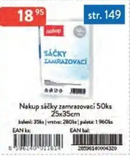 Qanto Nakup sáčky zamrazovací nabídka