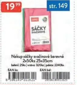 Qanto Nakup sáčky svačinové barevné nabídka