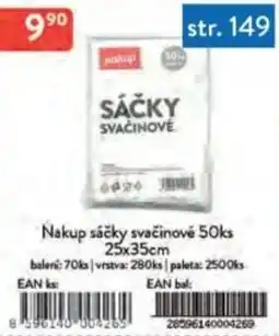 Qanto Nakup sáčky svačinové nabídka