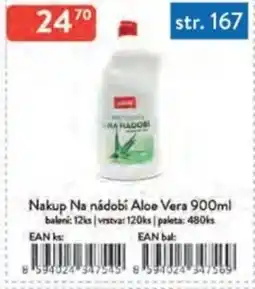 Qanto Nakup Na nádobí Aloe Vera nabídka