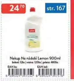Qanto Nakup Na nádobí Lemon nabídka