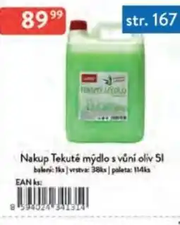 Qanto Nakup Tekuté mýdlo s vůní oliv nabídka