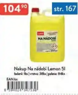 Qanto Nakup Na nádobí Lemon nabídka