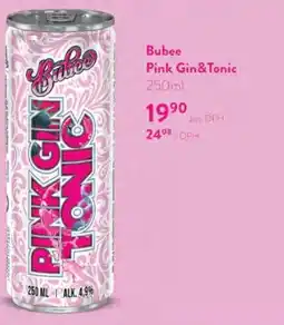 Qanto Bubee Pink Gin&Tonic nabídka