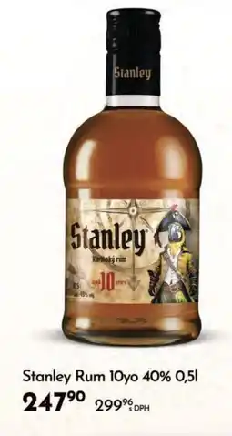 Qanto Stanley Rum 10yo 40% nabídka