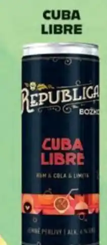 Qanto Cuba libre nabídka
