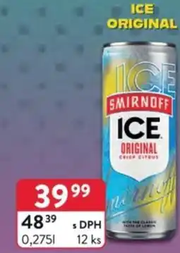 Qanto Smirnoff ice original nabídka