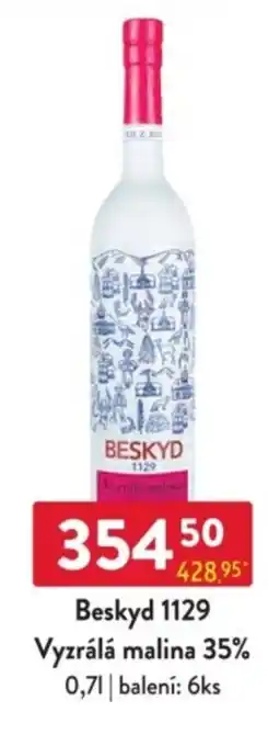 Qanto Beskyd 1129 Vyzrálá malina 35% nabídka