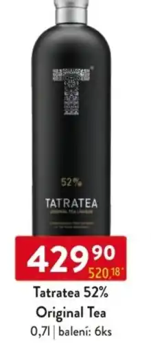 Qanto Tatratea 52% Original Tea nabídka