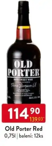 Qanto Old Porter Red nabídka