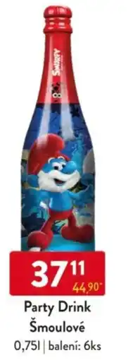Qanto Party Drink Šmoulové nabídka