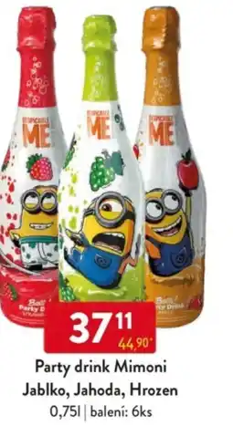 Qanto Party drink Mimoni Jablko, Jahoda, Hrozen nabídka