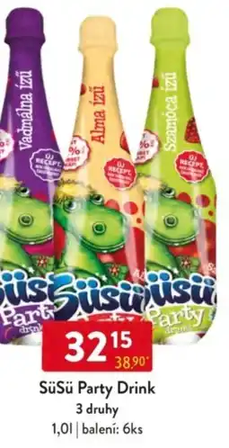 Qanto Süsü Party Drink nabídka