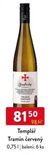 Qanto Templář Tramín červený nabídka